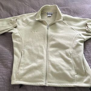 Columbia zip up fleece 1x